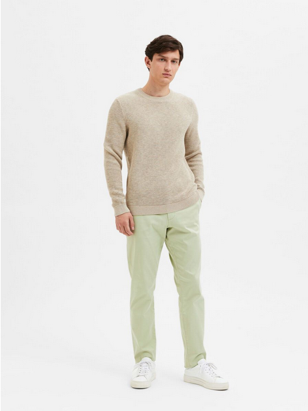 SELECTED HOMME PULLOVER VINCE pure cashmere / Angora twis