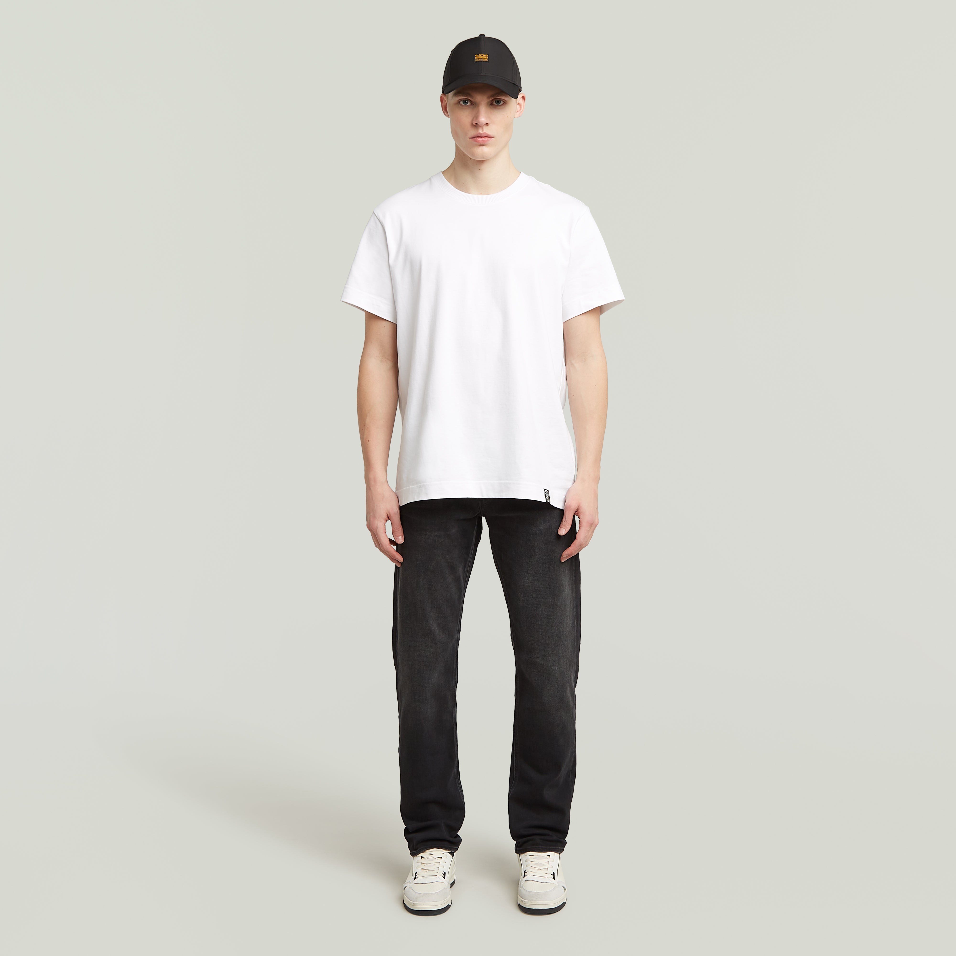 G-STAR MOSA STRAIGHT WORN IN BLACK MOON