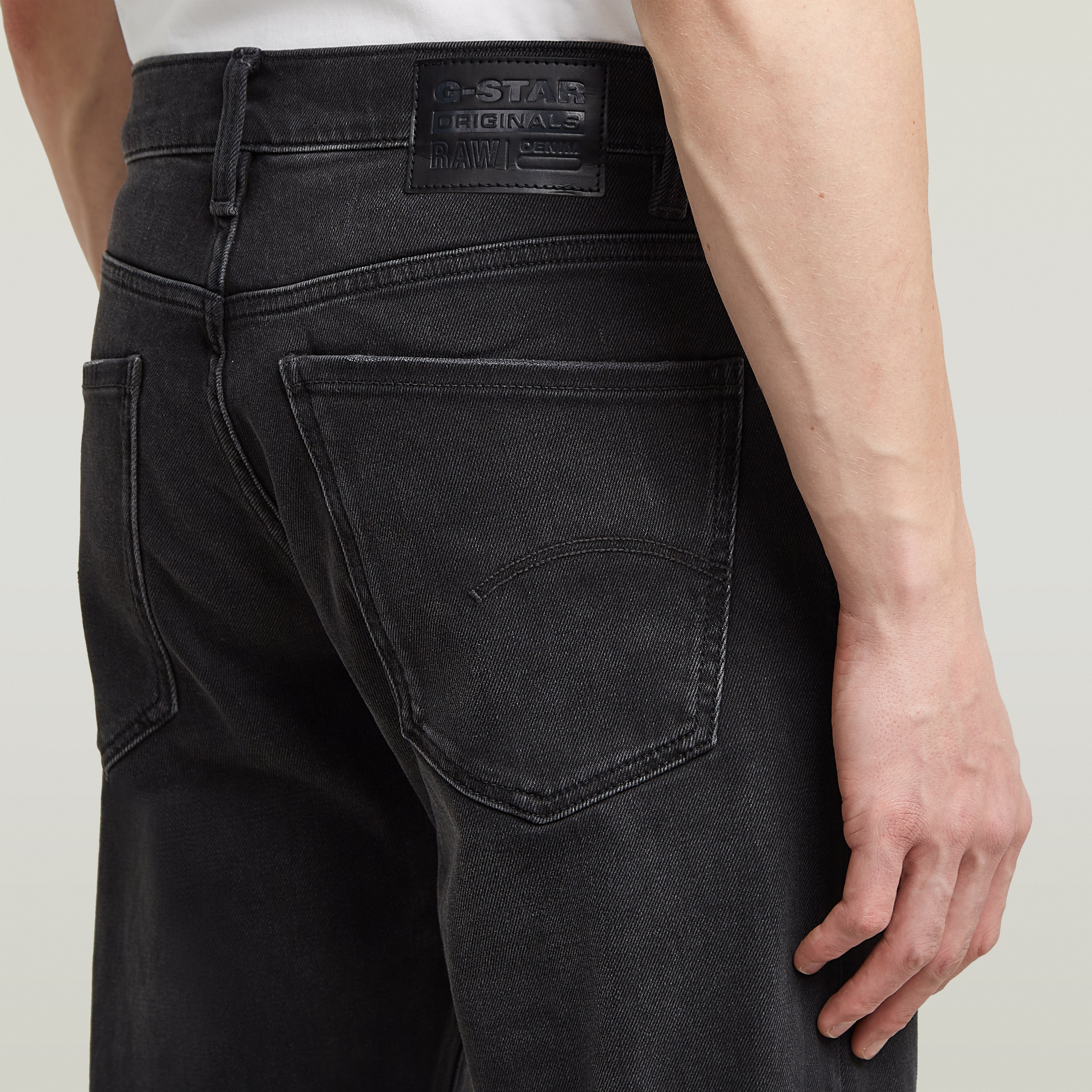 G-STAR MOSA STRAIGHT WORN IN BLACK MOON