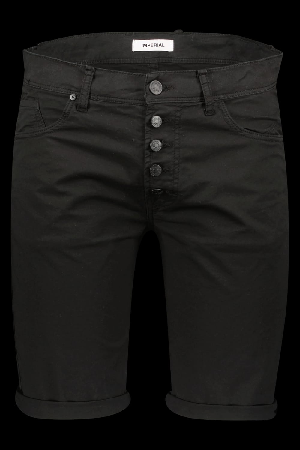 IMPERIAL BAUMWOLLE-STRETCH SHORT ERGO nero