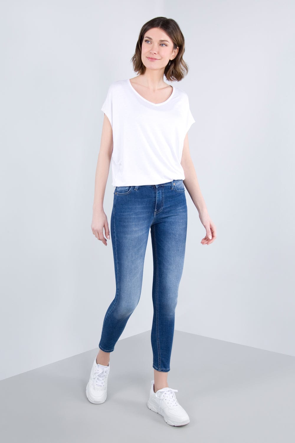 PLEASE JEANS P0SW KM6W3X 1670 blu-denim