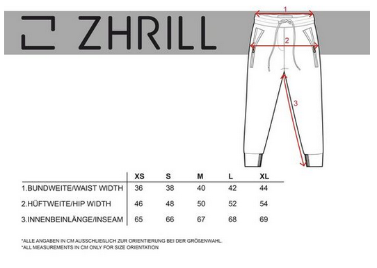 – Pants FABIA & in Zhrill Jeans mit Jogger Emporium Gummibündchen Zippertaschen elastis