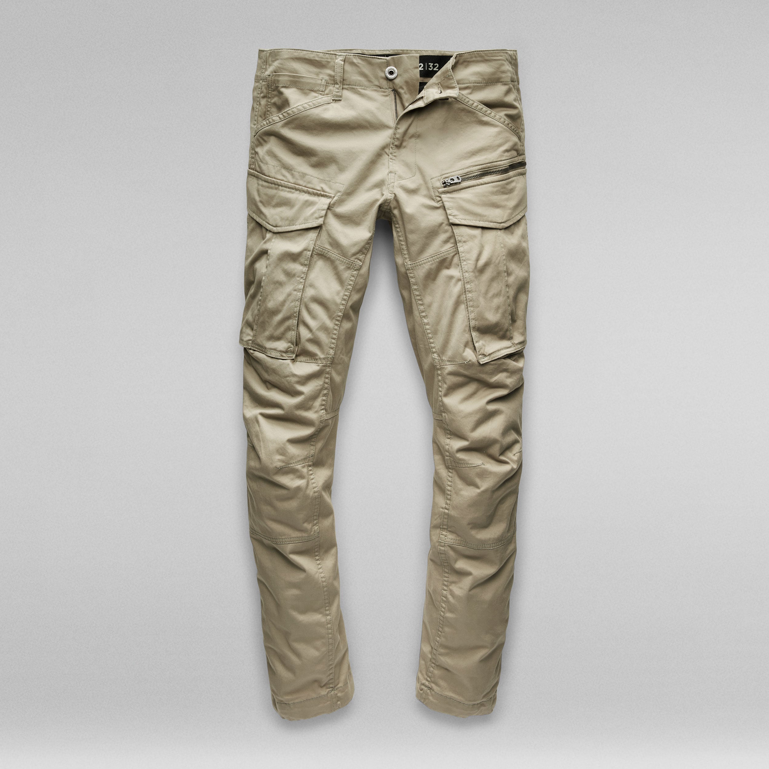 G-STAR ROVIC ZIP 3D REGULAR TAPERED DUNE