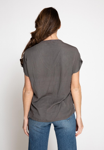 ZHRILL WOMAN T-SHIRT SKYLA grey