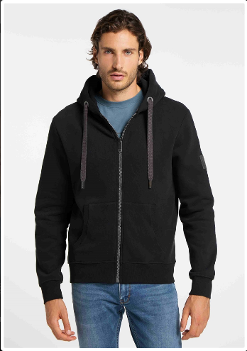 ELBSAND ESM MATS HOODY JACKET black caviar Emporium Jeans