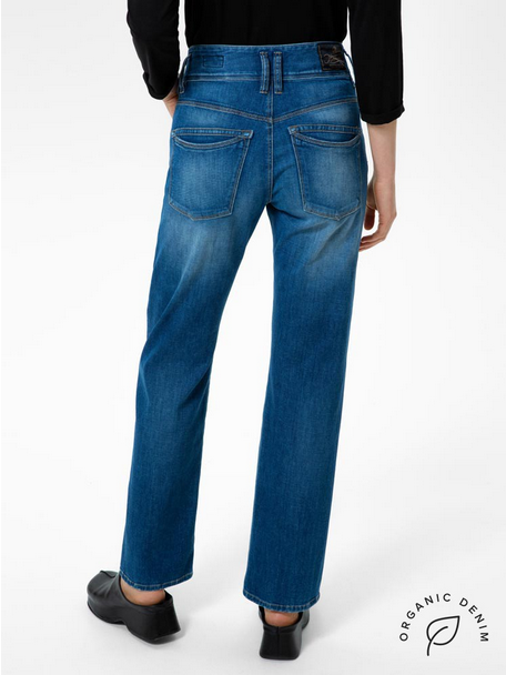 Herrlicher Raya Straight Jeans mit Cashmere – Bio-Baumwolle Touch aus Jeans Emporium