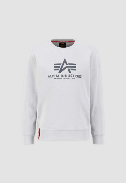 ALPHA INDUSTRIES BASIC SWEATER  pastel grey