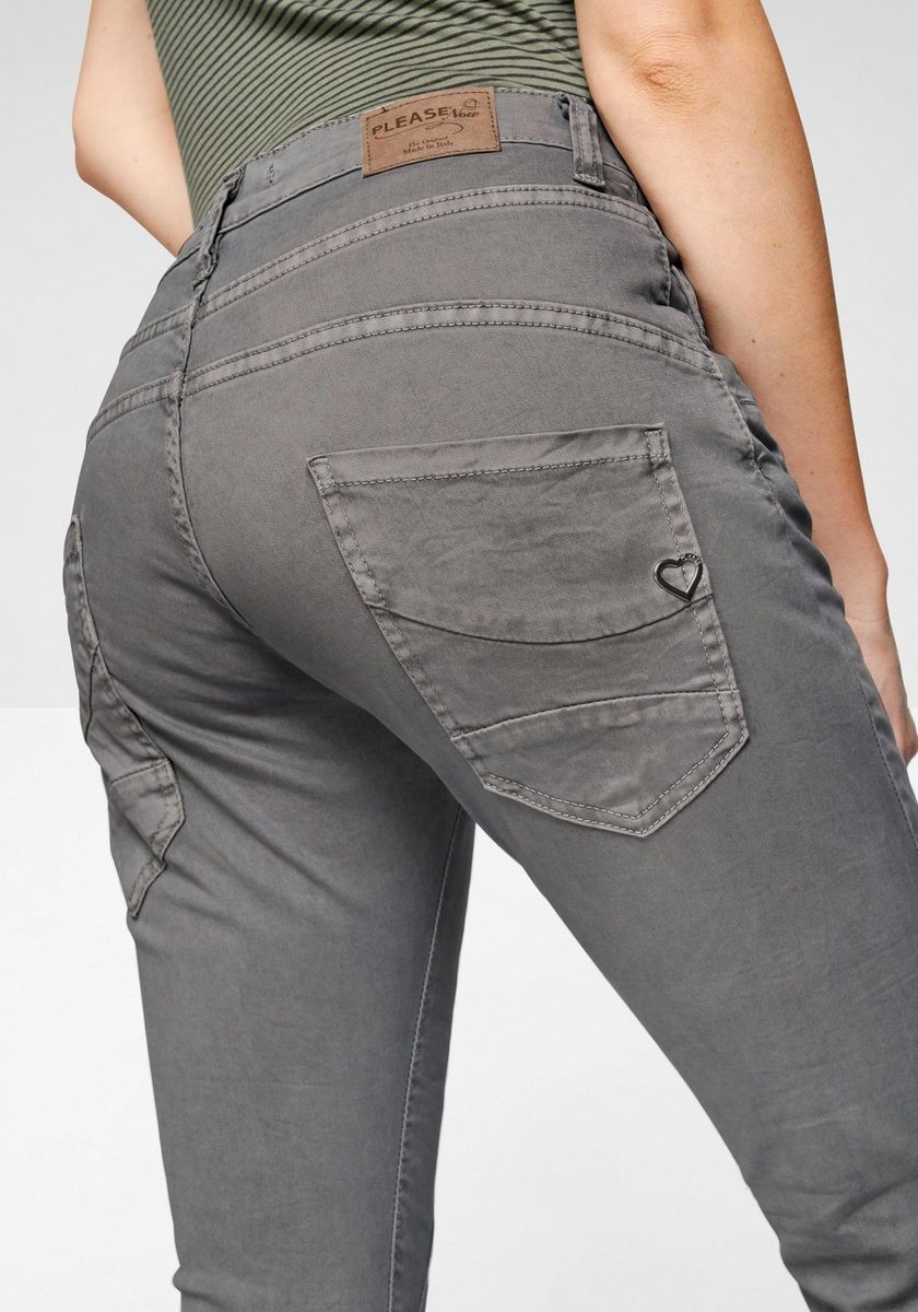 P78A CV9M07 Emporium Jeans Jeans – Please titanio