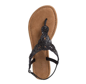 TAMARIS SLING-PUMPS 1-28153-24 blk glam combi