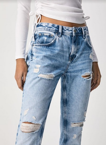 Pepe jeans 2025 mom fit