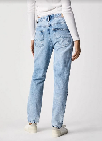 Pepe Jeans Mom VIOLET – WR7 Passform Jeans Fit High-waist-Jeans Emporium Relaxed