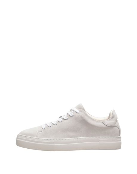 SELECTED HOMME DAVID CHUNKY SUEDE TRAINER white