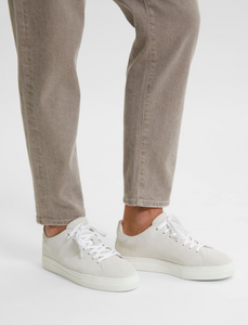 SELECTED HOMME DAVID CHUNKY SUEDE TRAINER white